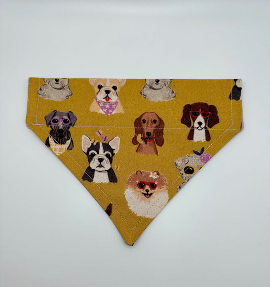 Cool Pups Over the Collar Slip on Dog Scarf