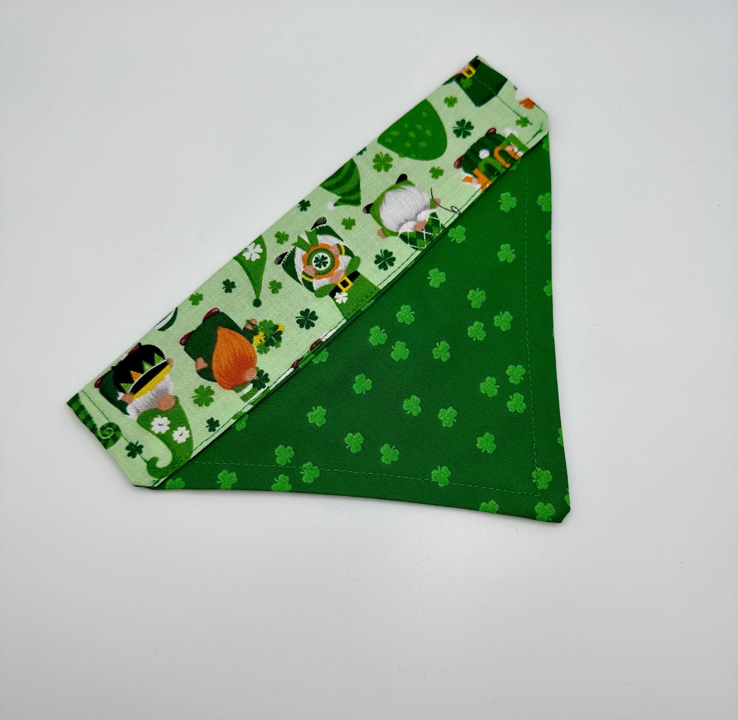 Shamrock Over the Collar Slip on Dog Scarf