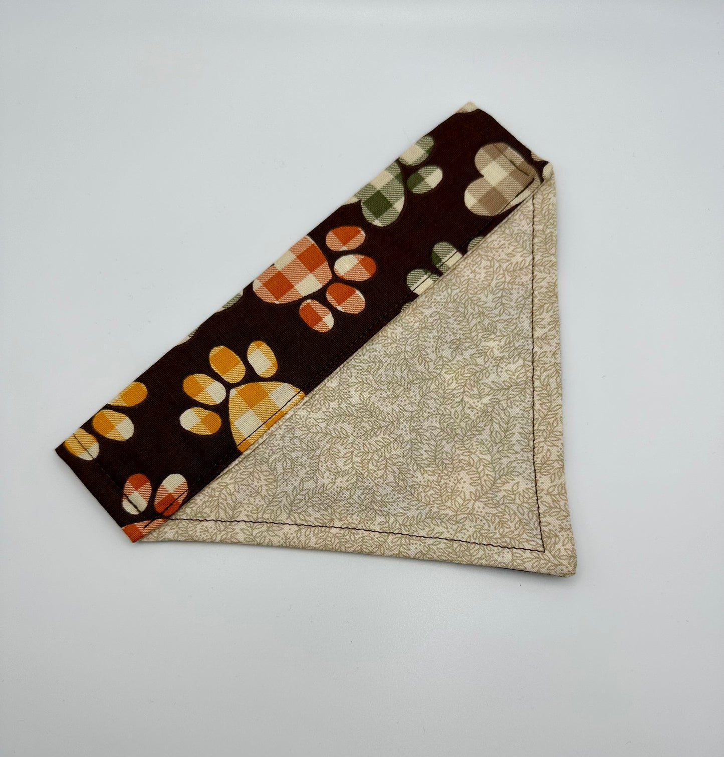 Puppy Paw Over the Collar Slip On Dog Scarf