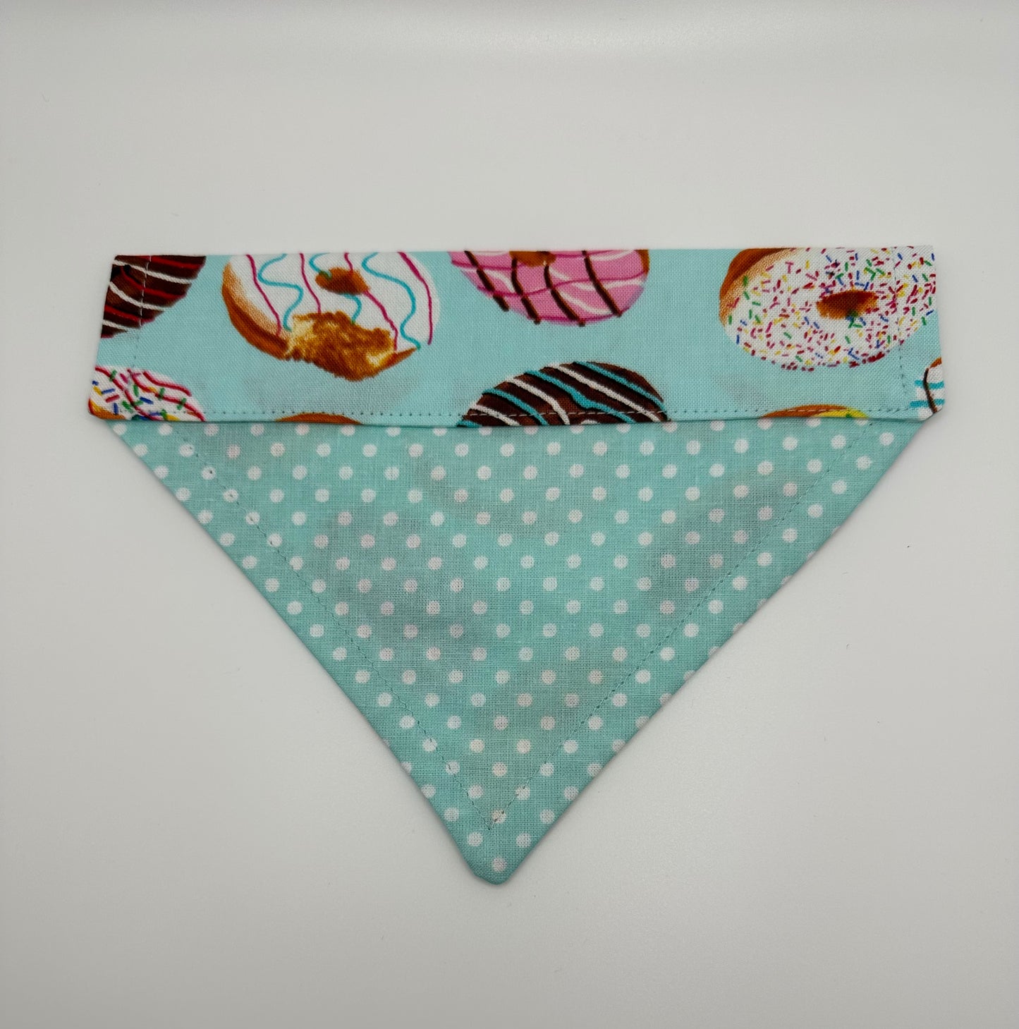 Delicious Donut Over the Collar Slip on Dog Scarf