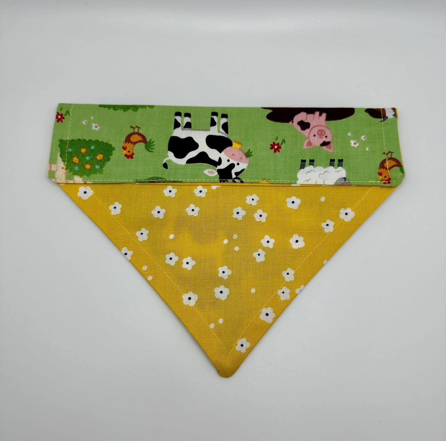 Down on the Farm, Over the Collar SlipOn Dog Scarf