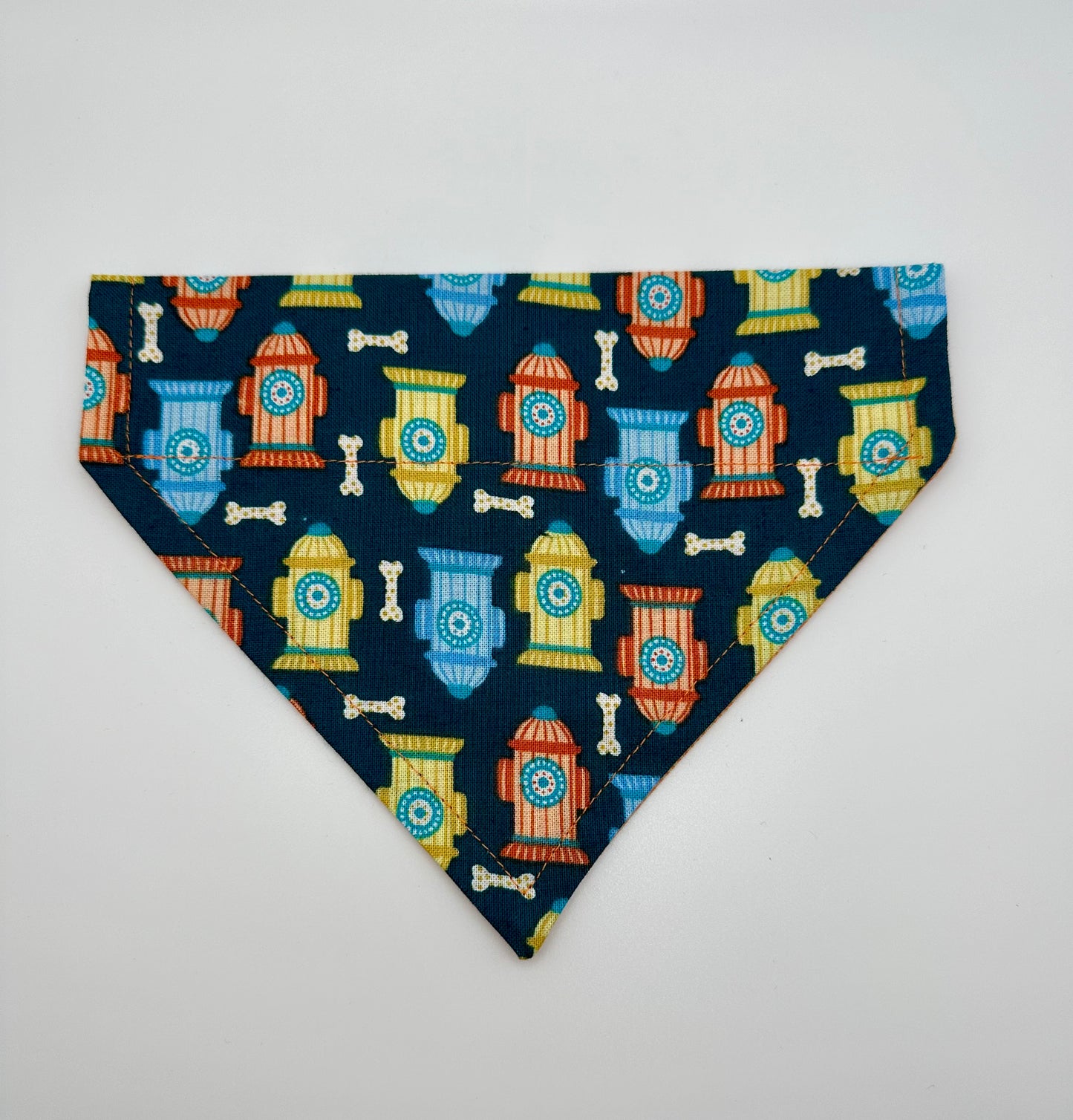 Fire Hydrant Over the Collar Slip on Dog Scarf