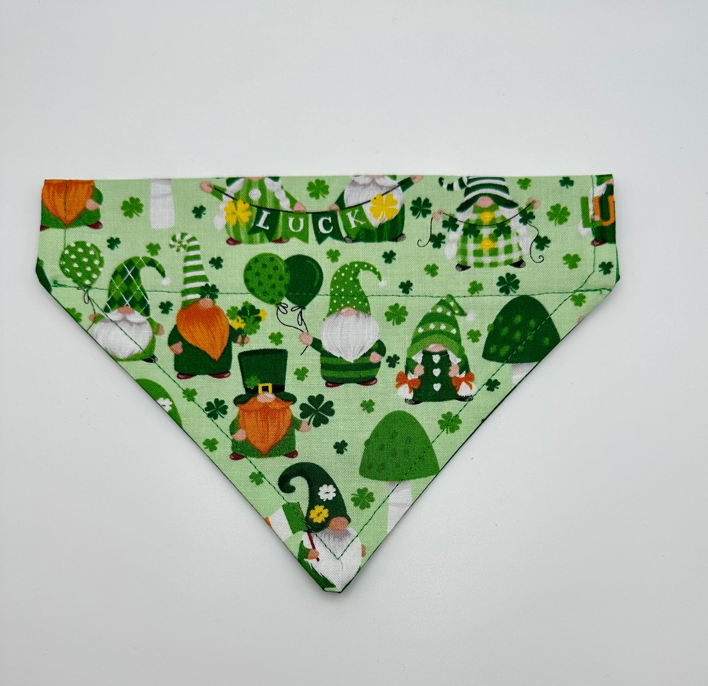 Shamrock Over the Collar Slip on Dog Scarf
