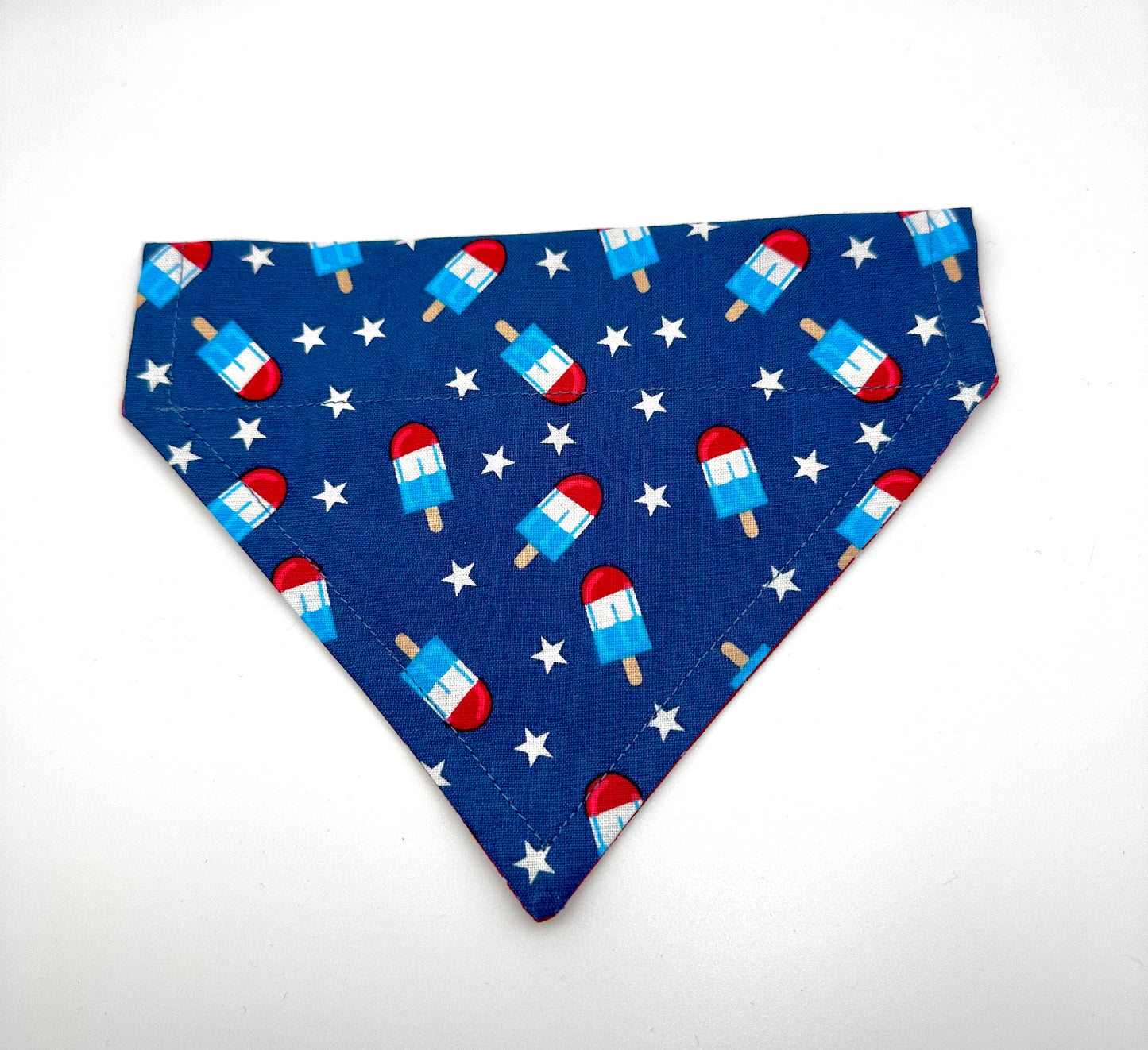 Patriotic Pup Sickle Over the Collar Slip On Dog Scarf