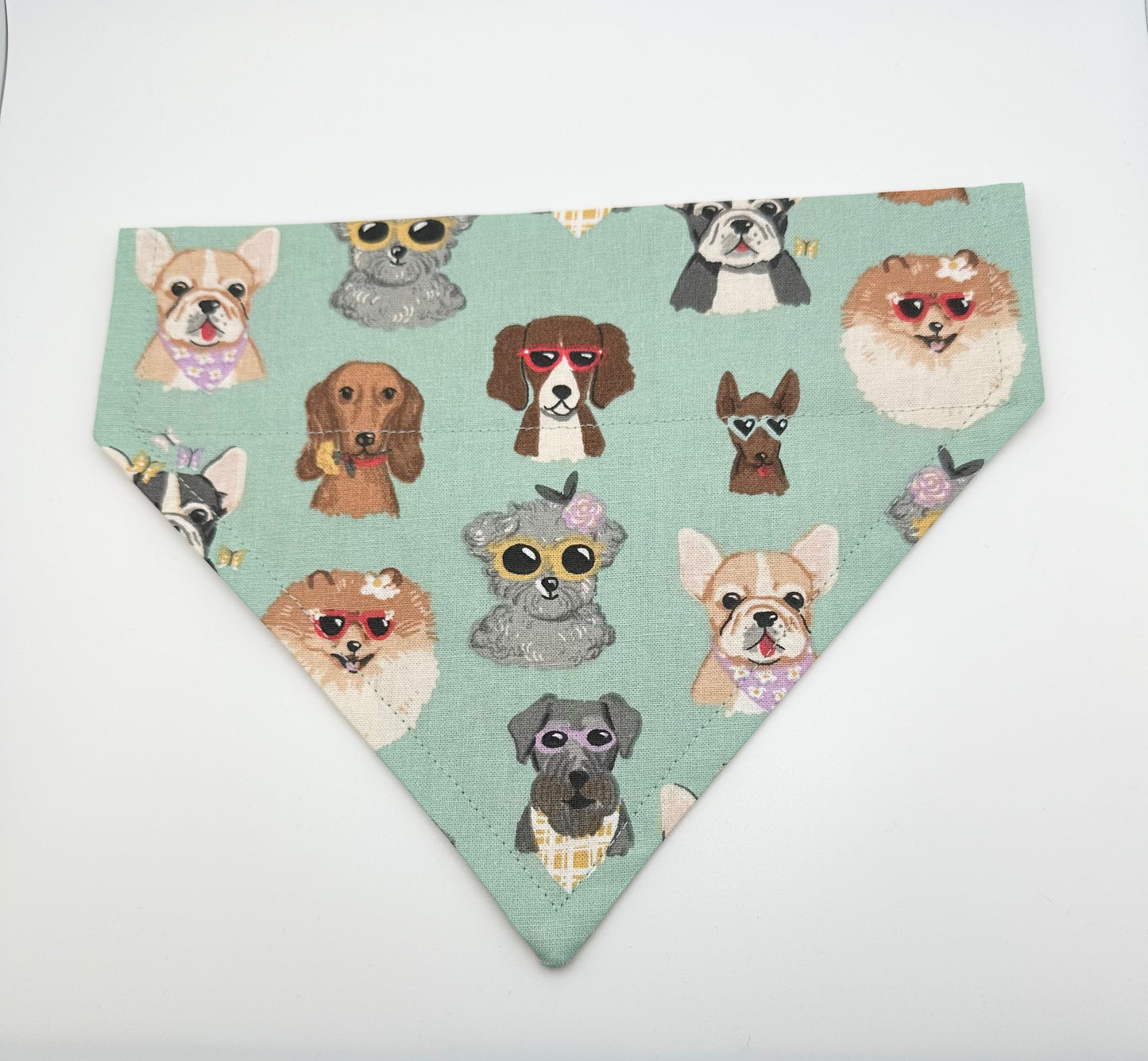 Cool Pups 2 Over the Collar Slip On Dog Scarf